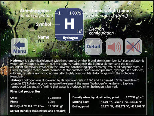 Periodic Table Lite screenshot 4