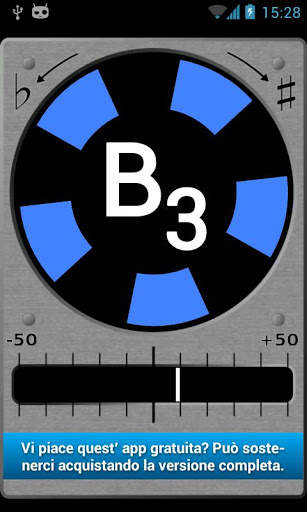 LinoStrobe Lite Chromat. Tuner screenshot 1