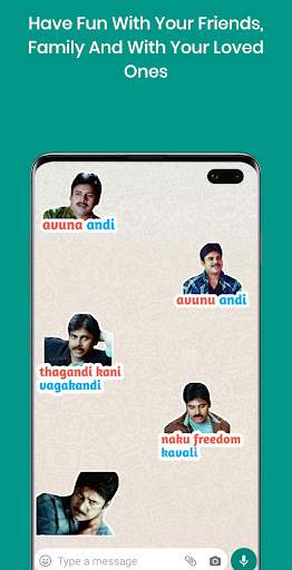 Pawan Kalyan Stickers : Pawan Kalyan WA Stickers скриншот 3