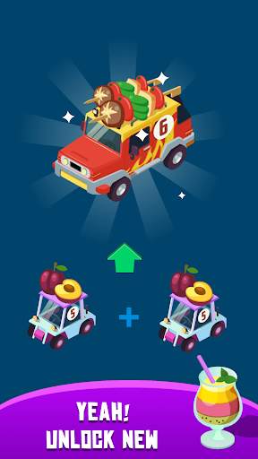 Yummy Bus - Merge & Idle Game screenshot 3