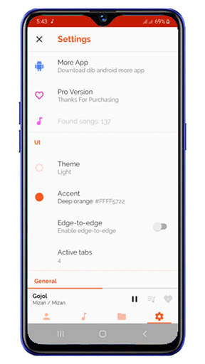 Music Player : No ads screenshot 5