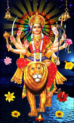 Durga Mata Blessings Live Wallpaper screenshot 14