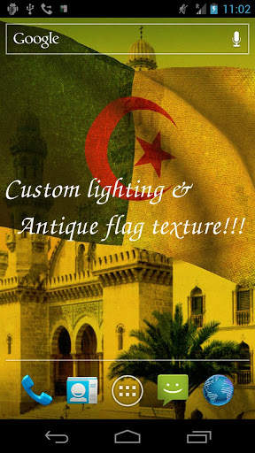 Algeria Flag Live Wallpaper screenshot 6
