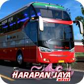 Livery Bus Harapan Jaya XHD logo
