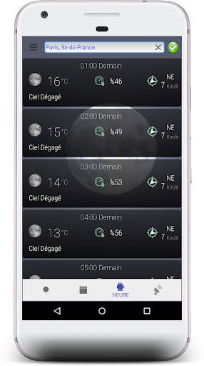 Météo locales & Tempête Carte screenshot 5