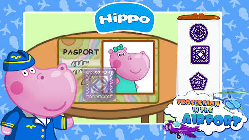 Hippo: Jogo no aeroporto screenshot 5