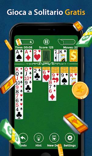 Solitaire - Guadagna screenshot 1