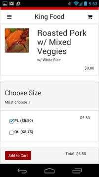 King Food screenshot 2
