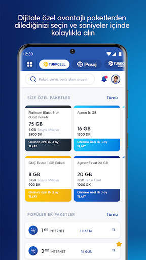 Turkcell 4 تصوير الشاشة