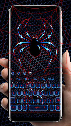 Blue Spider Keyboard स्क्रीनशॉट 1