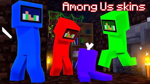 Among Us skins for minecraft screenshot 4