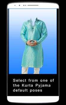Men Kurta Pyjama Photo Editor screenshot 1