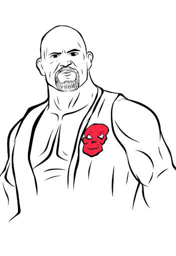 how to draw wwe heros स्क्रीनशॉट 5