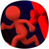 Human Running 3D icon