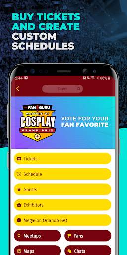 FAN GURU: Events, Conventions, screenshot 3