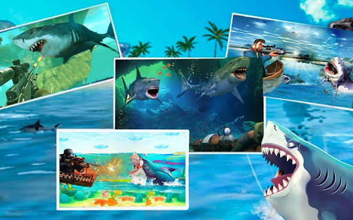 Real Whale Shark Sniper Gun Hunter Simulator 19 screenshot 8