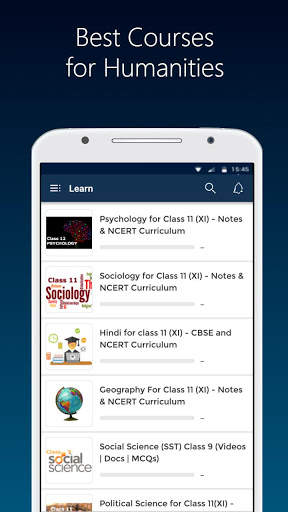 Humanities/Arts Class 11 & Class 12 CBSE NCERT App screenshot 2