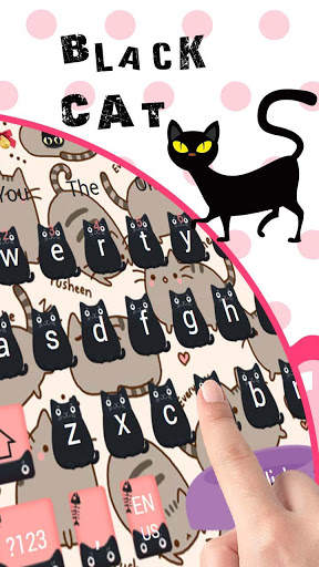 Black CAT keyboard स्क्रीनशॉट 3