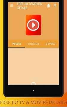 FREE JIO TV & MOVIES DETAILS screenshot 2