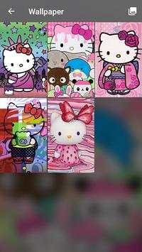 Hi Kitty Hello Fluffy PetPIN Lock Screen Wallpaper скриншот 3