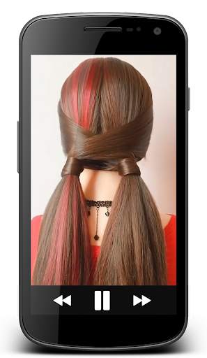 Long Hairstyle - Video Step By Step Offline screenshot 3