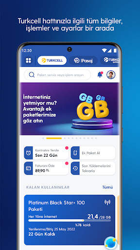 Turkcell 3 تصوير الشاشة