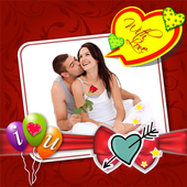 Romantic Love Photo Frame Editor icon