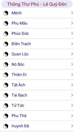 Tử Vi screenshot 5