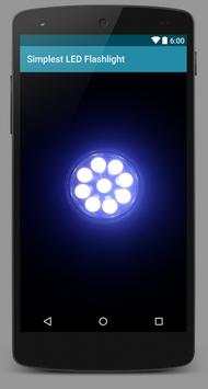 Simplest LED Flashlight screenshot 1