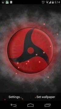 Sharingan Live Wallpaper скриншот 6