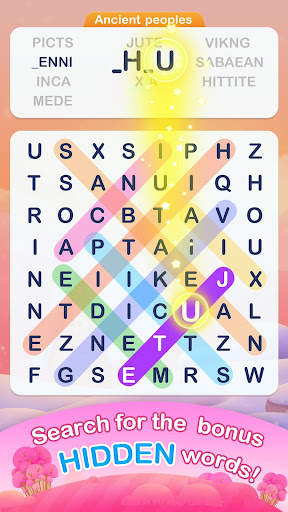 Word Search Pop - Free Fun Find & Link Brain Games screenshot 1