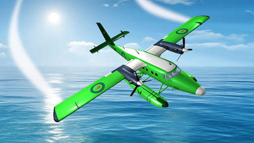Flying Jet Airplane Stunt Racing screenshot 6