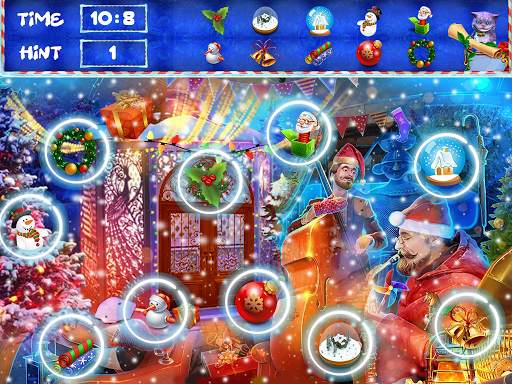 Hidden Objects Christmas Holiday Puzzle Games screenshot 4