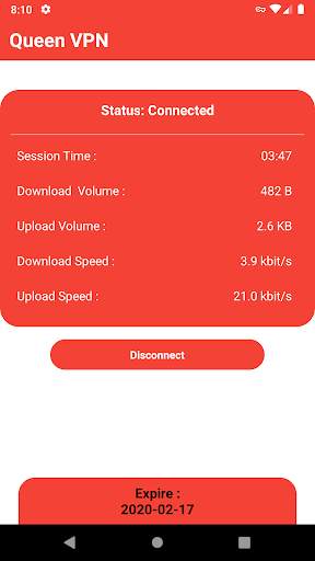 Queen VPN screenshot 2