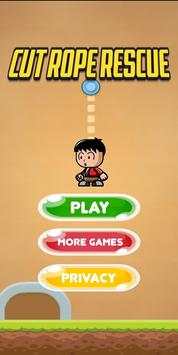 Rescue Cut -Rope Puzzle screenshot 1