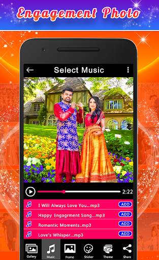 Engagement Photo Video Maker Effective screenshot 5
