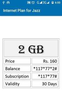Internet Plan for Jazz скриншот 6