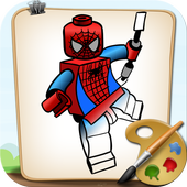 Coloring Lego Superheroes icon