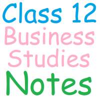 Class 12 Business Studies note on 9Apps