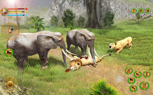 Lion Simulator Attack 3d Game screenshot 4