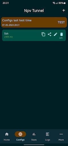 Npv Tunnel V2ray/SSH screenshot 2