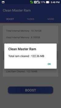 Clean Master Ram screenshot 2