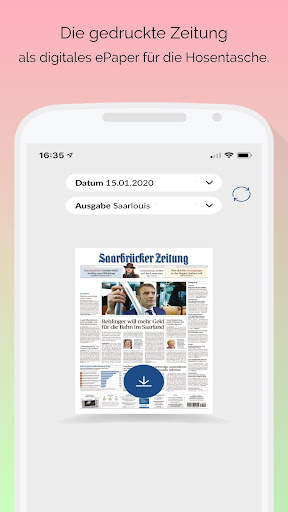 SZ ePaper screenshot 1