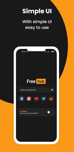 FreeHub: Free Browser Proxy VPN Unblock Website screenshot 3