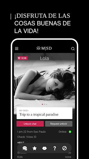 M|SD – La app de citas exclusivas screenshot 3
