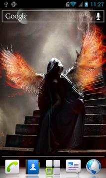 Fallen angel live wallpaper screenshot 3
