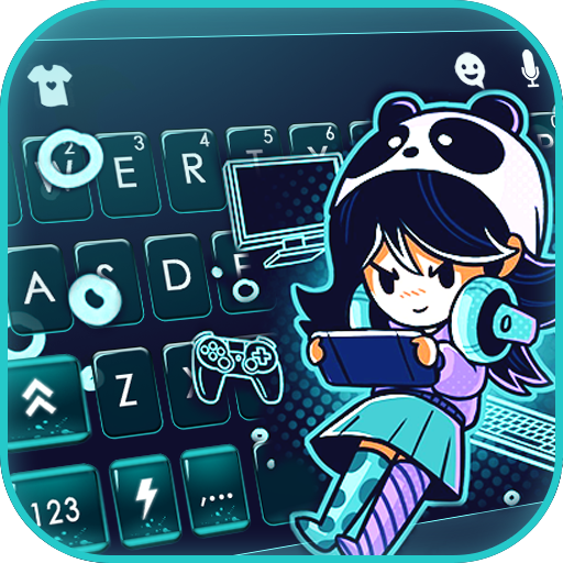 Gamer Keyboard Background icon