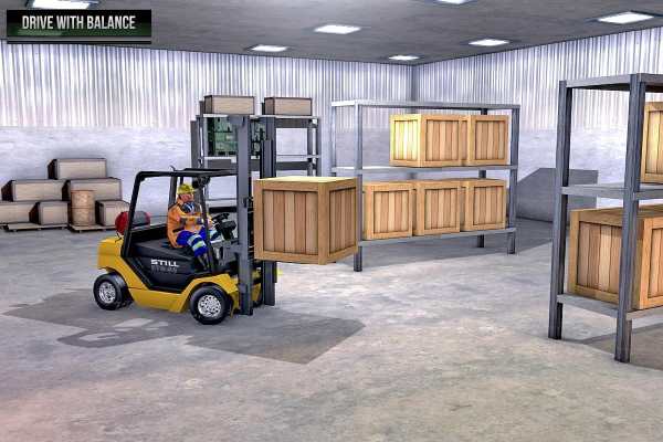 Lifter Cargo Simulator 3D Fork-lifter Game screenshot 8