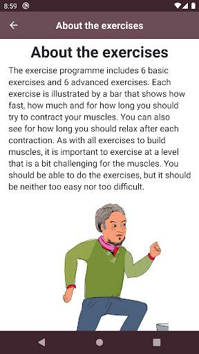 Tät III –Pelvic Floor Exercises for men screenshot 4