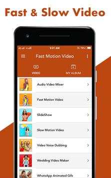 Fast : Slow Motion Video Maker screenshot 2